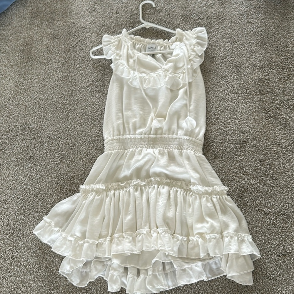 MISA Los Angeles satin mini dress size S